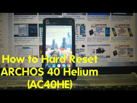 Archos 40 helium ac40he bypass google frp -  updated April 2024