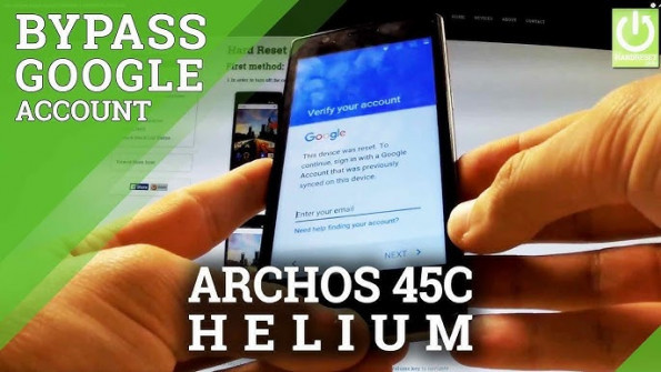 Archos 45c helium bypass google frp -  updated May 2024