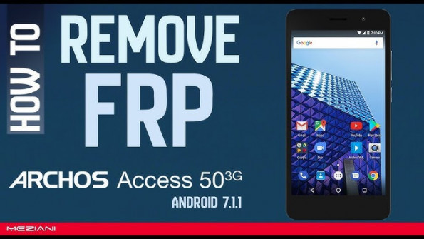 Archos t 80 w act80w bypass google frp -  updated May 2024