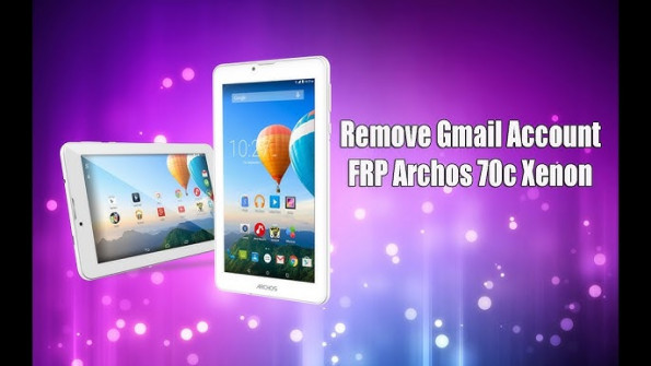 Archos titanium 70 bypass google frp -  updated May 2024