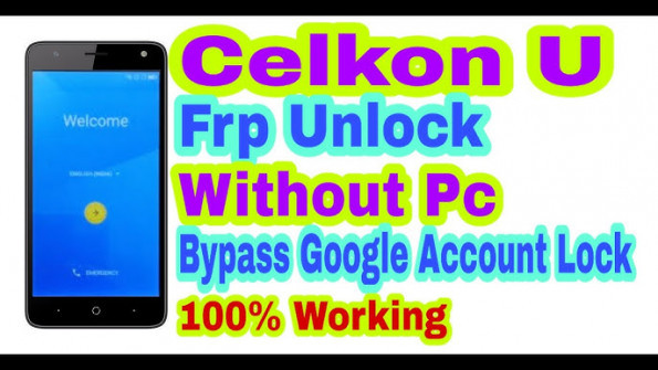 Celkon a125 bypass google frp -  updated May 2024