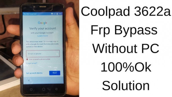 Coolpad 3622a cp3622a bypass google frp -  updated May 2024