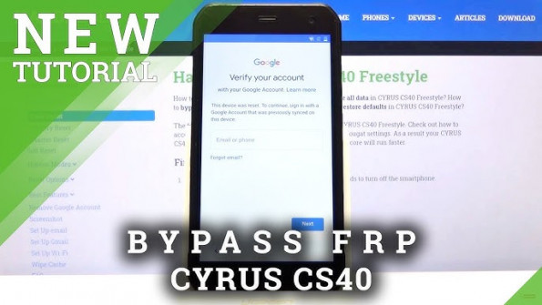 Cyrus cm17xa bypass google frp -  updated May 2024
