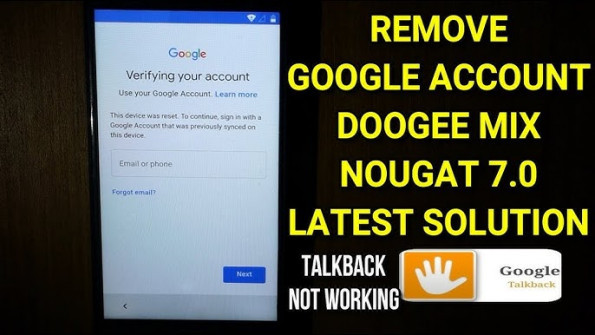 Doogee bl5000 bypass google frp -  updated May 2024