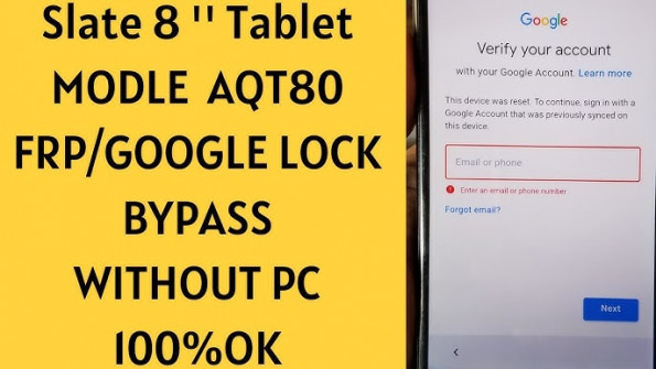 Fnac tablet 8 bypass google frp -  updated May 2024