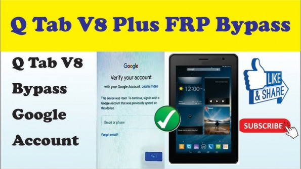 Gini tab v8 bypass google frp -  updated May 2024