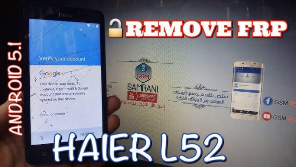 Haier l53 bypass google frp -  updated May 2024