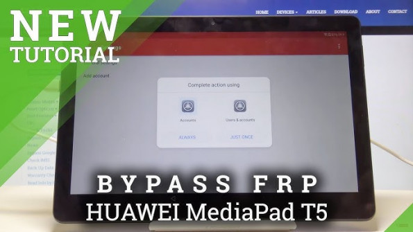 Huawei mediapad m5 10 8 inch cmr w09 bypass google frp -  updated May 2024