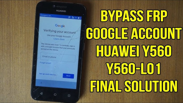 Huawei y5 y560 l23 bypass google frp -  updated May 2024