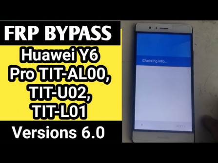 Huawei y6 pro hwtit al00 tit bypass google frp -  updated May 2024