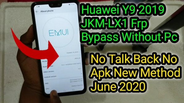 Huawei y8s hwjkm h jkm lx3 bypass google frp -  updated April 2024