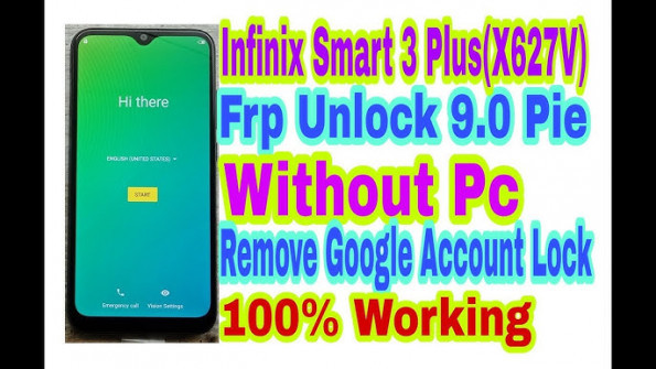Infinix smart 3 plus x627v bypass google frp updated