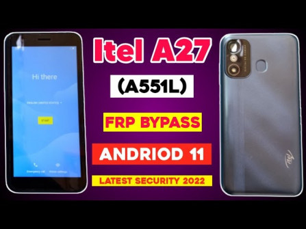 Itel a512w bypass google frp -  updated May 2024