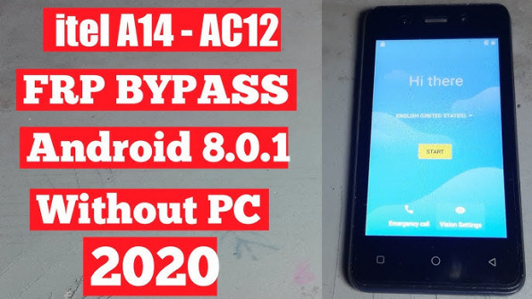 Itel it2020 bypass google frp -  updated May 2024
