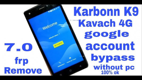 Karbonn mobiles k777 bypass google frp -  updated May 2024