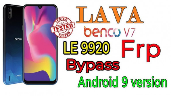 Lava v7 le9920 p bypass google frp -  updated May 2024