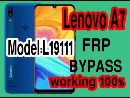 Lenovo a7 30h bypass google frp -  updated May 2024