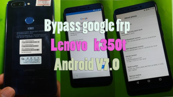 Lenovo s650 row bypass google frp -  updated May 2024