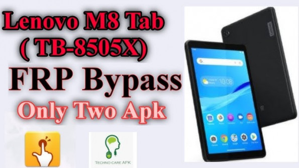 Lenovo tab m8 8505xc tb bypass google frp -  updated May 2024