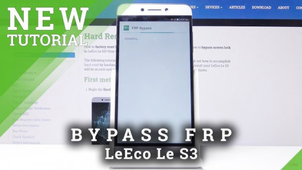 Letv le 1 pro x800 plus bypass google frp -  updated May 2024