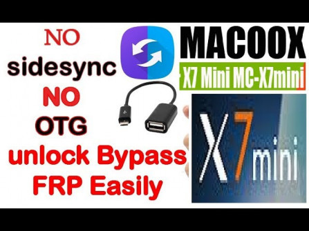 Macoox mc x7 bypass google frp -  updated May 2024
