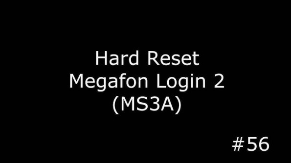 Megafon login 2 ms3a bypass google frp -  updated May 2024
