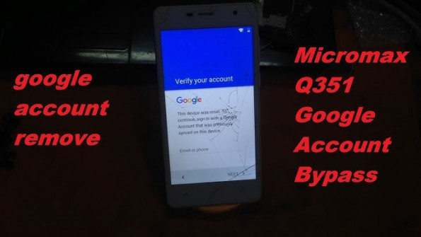 Micromax q3551 bypass google frp -  updated May 2024