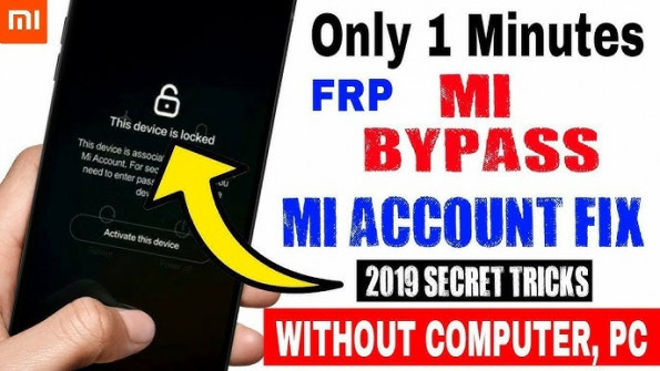 Msh mi user lock remover bypass google frp -  updated May 2024