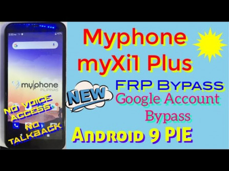 Myphone myx12 bypass google frp - updated May 2021