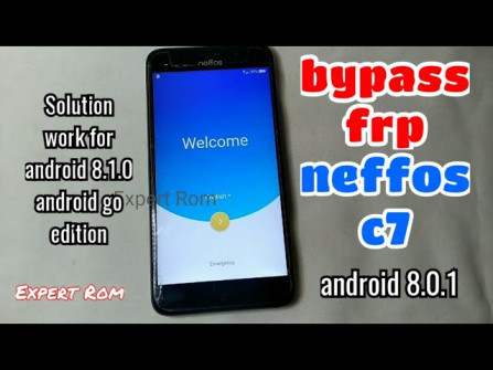 Neffos c7 y7 bypass google frp -  updated May 2024