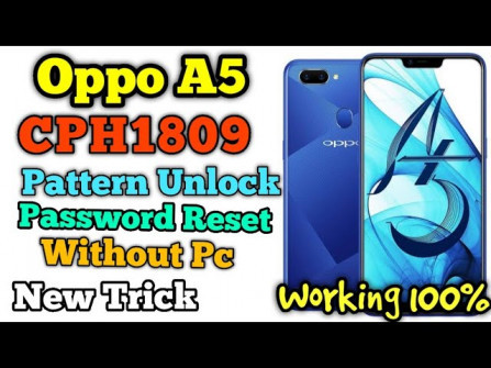 Oppo a5 cph1809 bypass google frp -  updated May 2024