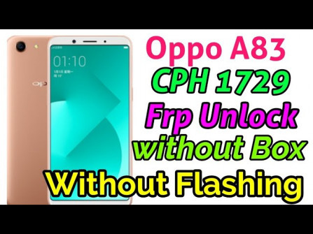 Oppo cph1729 bypass google frp -  updated May 2024