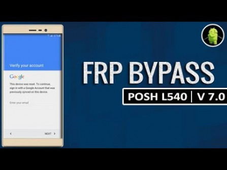 Posh icon pro hd x551 bypass google frp -  updated May 2024