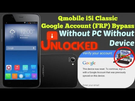Qmobile i5i classic bypass google frp -  updated May 2024