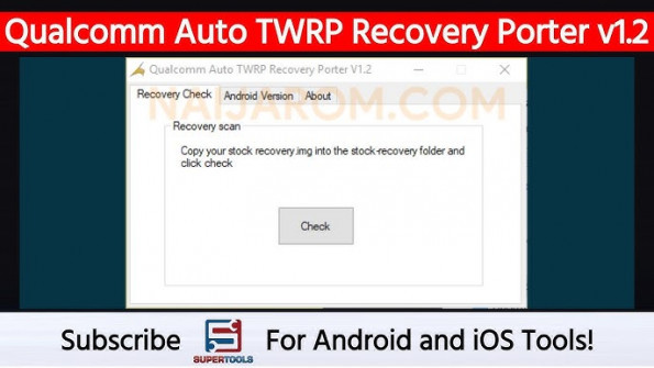 Qualcomm auto twrp recovery porter v1 2 bypass google frp -  updated May 2024