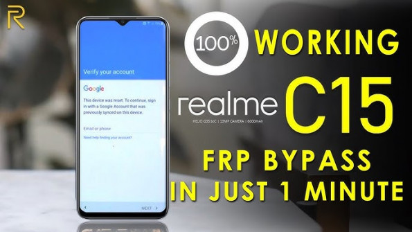 Realme c15 qualcomm edition rece4244 rmx2195 bypass google frp -  updated May 2024