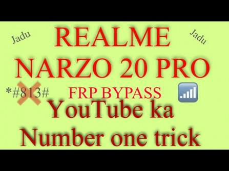 Realme narzo 20 pro rmx2161l1 rmx2161 bypass google frp -  updated May 2024