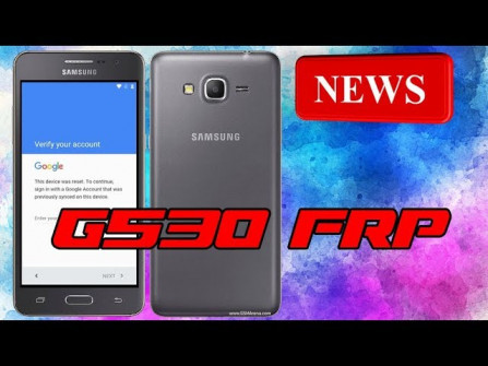 Samsung galaxy grand prime fortunalte sm g5306w bypass google frp -  updated May 2024