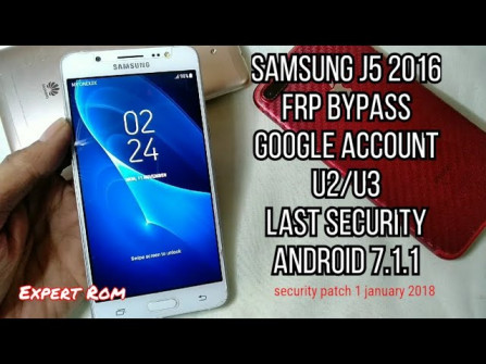Samsung galaxy j5 2016 sm j510gn bypass google frp -  updated May 2024