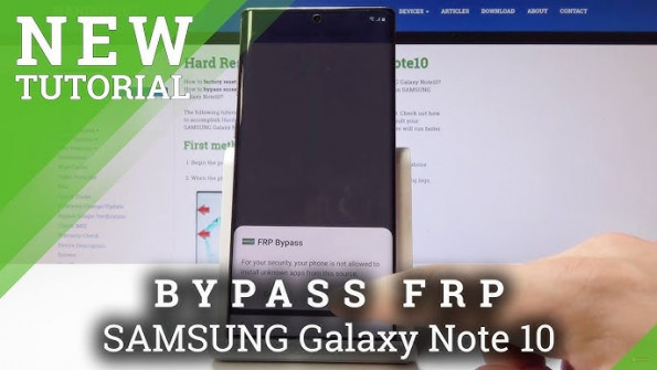 Samsung galaxy note 10e bypass google frp -  updated May 2024