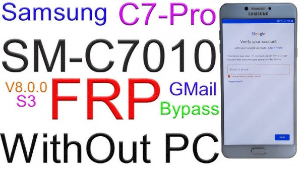 Samsung sm c7010 bypass google frp -  updated May 2024