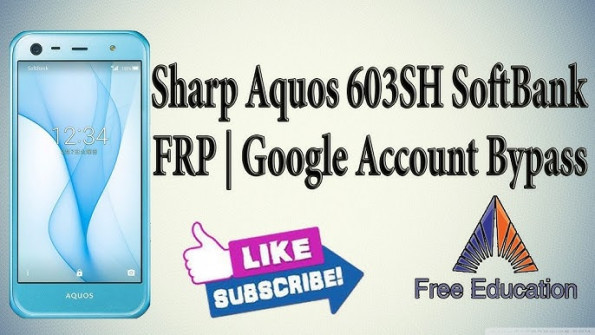 Sharp aquos phone wx04sh bypass google frp -  updated May 2024