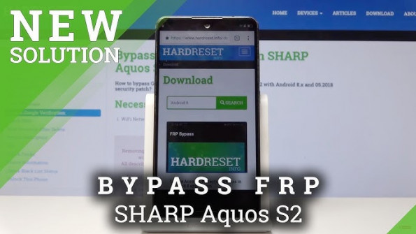 Sharp aquos s2 plus sat fs8008 bypass google frp -  updated May 2024
