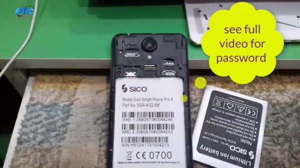 Sico smartphone pro4 ssr 4 52 5m bypass google frp -  updated May 2024