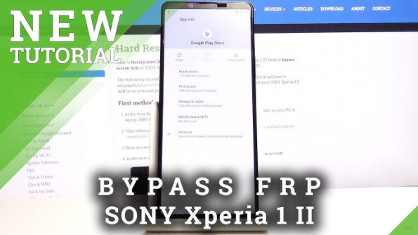 Sony xperia 1 iii a101so bypass google frp -  updated May 2024