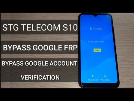 Stg telecom x20 bypass google frp -  updated May 2024