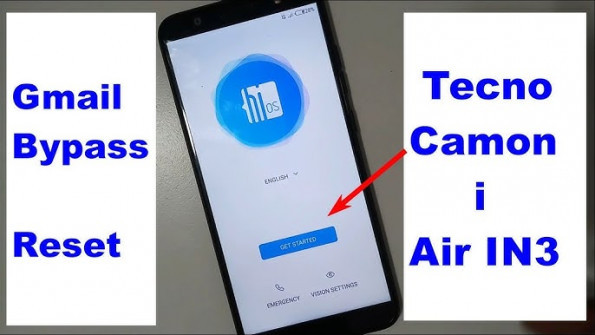 Tecno camon i air in3 bypass google frp -  updated April 2024