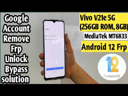 Vivo v2180a pd2180 bypass google frp -  updated May 2024
