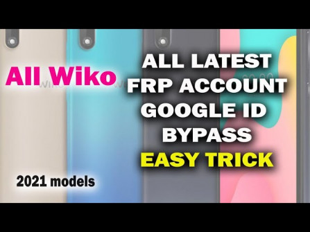 Wiko y52 w k521 ope bypass google frp -  updated May 2024
