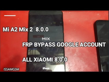 Xiaomi mi mix 2s polaris bypass google frp -  updated May 2024